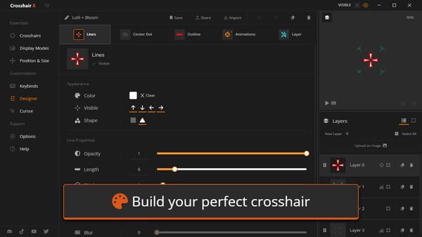 Crosshair X screenshot