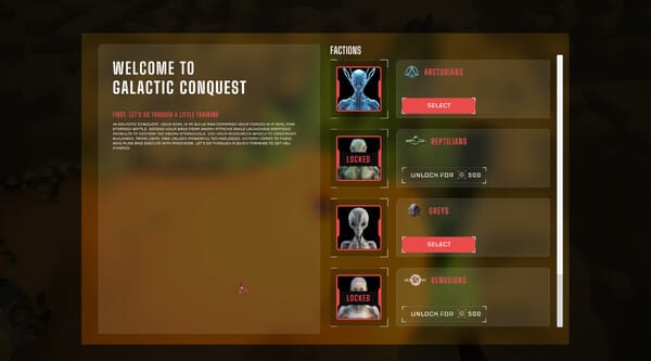 Galactic Conquest screenshot