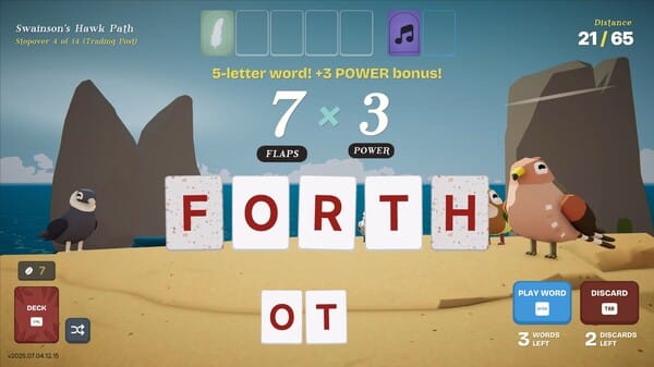 Birdigo - bird word game screenshot