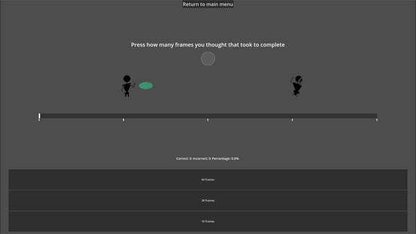 Frame Sense Trainer screenshot